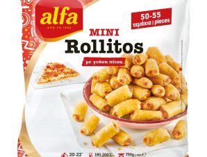 Mini Rollitos με γεύση πίτσας Alfa Pastry (750g)