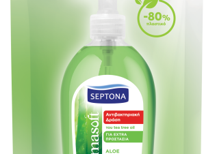 Ανταλλακτικό Κρεμοσάπουνο με Αλόη Dermasoft Septona (1000ml)