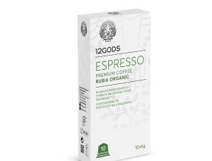 Κάψουλες espresso Rubia Organic 12 Gods (10 τμχ)