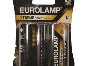 Μπαταρίες Αλκαλικές Extreme D Eurolamp (2 τεμ)