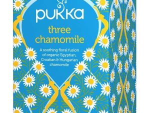 Βιολογικό Αφέψημα Three Chamomile Pukka (20x1gr)