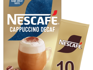 Στιγμιαίος Καφές Cappuccino Decaf σε φακελάκια Nescafe Gold (10 τεμ) 