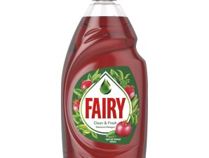 Υγρό πιάτων Clean & Fresh Κόκκινα Μούρα Fairy (900 ml)