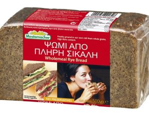 Ψωμί από Πλήρη Σίκαλη Vollkorn-Brot Mestemacher (500 g)