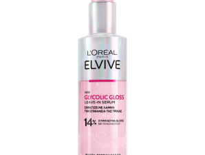 Σέρουμ Μαλλιών Leave in Glycolic Gloss για άμεσα πιο λαμπερά μαλλιά Elvive L’oreal (150ml)