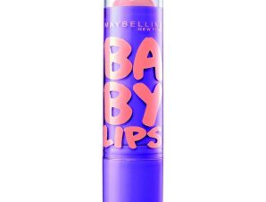 Ενυδατική φροντίδα για τα Χείλη Peach Kiss Baby Lips Maybelline (4,8 ml)