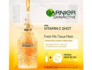 Μάσκα Προσώπου Vitamin C Hyalouronic Garnier (33 g)