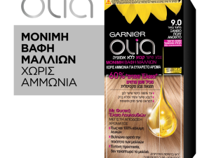 Βαφή Mαλλιών Ξανθό Πολύ Ανοιχτό No 9.0 Olia Garnier (50g)