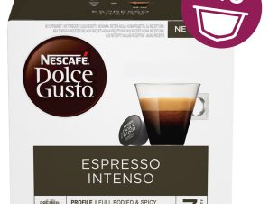 Κάψουλες Espresso Intenso για Μηχανή Nescafe Dolce Gusto (16 τεμ)