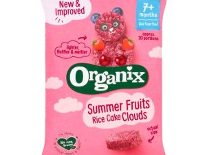 Ρυζογκοφρέτες Βιολογικές Clouds Summer Fruits Organix (40g)