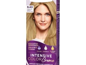 Βαφή Μαλλιών Intensive Color Cream No.9.40 Ξανθό Πολύ Ανοιχτό Έντονο Μπεζ Palette (50ml)