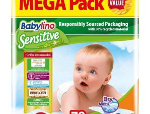 Πάνες Babylino Sensitive Mega Pack No 4 (8-13Kg) (78 τεμ)