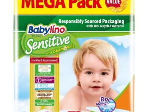 Πάνες Babylino Sensitive Mega Pack No 5 (11-16Kg) (72 τεμ)