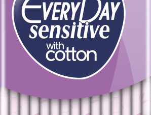 Σερβιέτες Sensitive Maxi Night Ultra Plus with Cotton Giga Pack Everyday (30τεμ)