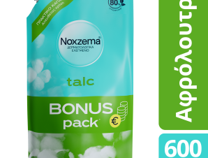 Αφρόλουτρο Talc Bonus Pack Noxzema (600ml)