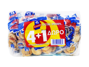 Crackers 2001 Nak Αλλατίνη (200g) 4+1 Δώρο