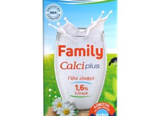 Γάλα Υψηλής Θερμικής Επεξεργασίας ΝΟΥΝΟΥ Family Calciplus (1lt)