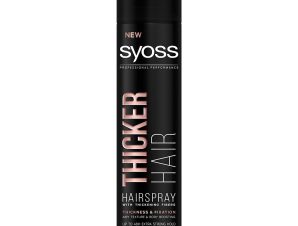 Λακ Μαλλιών Thicker Hair Syoss (400ml)