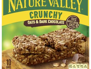 Ράβδοι Μούσλι με Μαύρη Σοκολάτα Nature Valley (5×42 g)