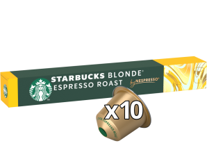 Καφές Espresso Blonde Ελαφρύ Καβούρδισμα Starbucks By Nespresso (10 κάψουλες)