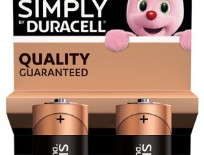 Μπαταρίες C, Duracell (2τεμ.)