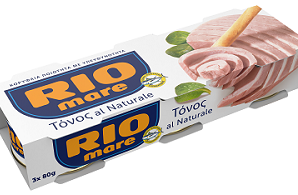 Τόνος σε νερό Rio Mare (3X80 g)