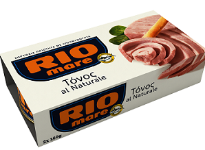 Τόνος Σε Νερό Rio Mare (2×160 g)