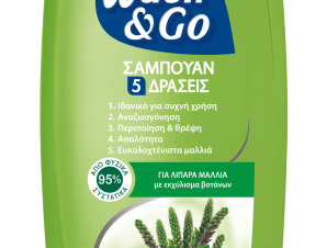 Σαμπουάν για Λιπαρά Μαλλιά Wash & Go (650 ml)