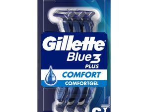 Ξυραφάκια Μίας Χρήσης Blue 3 Comfort Gillette (6 τεμ) 