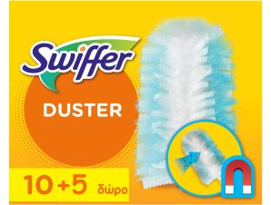 Ανταλλακτικά Φτερά Ξεσκονίσματος Swiffer Duster (10τεμ) + 5τεμ Δώρο