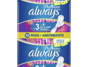 Σερβιέτες Platinum Ultra Night Με Φτερά Always (Μέγεθος 3)(12τεμ) Duo Pack