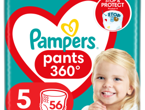 Πάνες-βρακάκι Pampers Pants Μέγεθος 5 12-17 Kg (56τεμ)