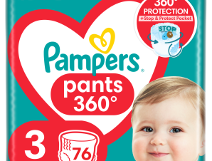 Πάνες-Βρακάκι Pampers Pants Μέγεθος 3 (6-11kg) (76τεμ) 