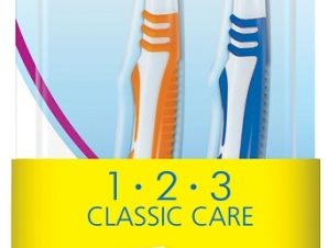 Οδοντόβουρτσα 123 Classic Care 40mm Μέτρια Oral-B (2 τεμ)