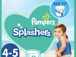 Πάνες-Μαγιό Pampers Splashers Μέγεθος 4-5 (9-15 kg) (11τεμ)