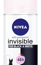 Αποσμητικό Roll On Black & White Clear Invisible Nivea Deo (50 ml)