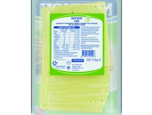 Τυρί Gouda light σε φέτες 11% λιπαρά NOYNOY (9 φέτες) (175 g)