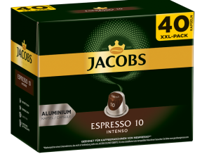 Κάψουλες για Espresso Intenso Jacobs (40 τεμ)