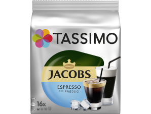 Κάψουλες Espresso Freddo Για Μηχανή Tassimo Jacobs (16 τεμ)