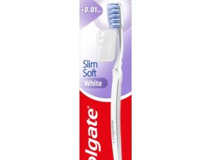 Οδοντόβουρτσα Slim Soft White Μαλακή Colgate (1τεμ)