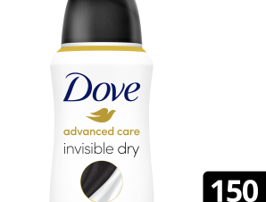 Αποσμητικό Spray Advanced Invisible Dry Dove (150 ml) 1+1 Δώρο