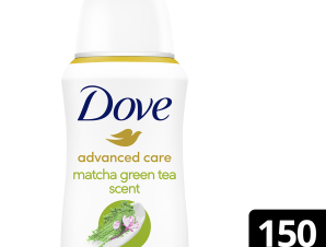 Αποσμητικό Spray Advanced Matcha Dove (2×150 ml) 1+1 δώρο