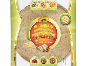 Πίτες Tortillas Wraps Ολικής Άλεσης 320g