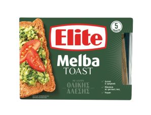 Φρυγανιές Melba Toast Ολικής Άλεσης 100g