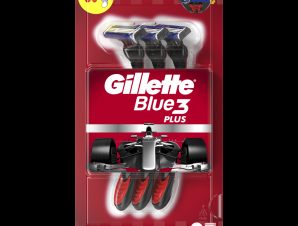 Ξυραφάκια Μίας Χρήσης Blue 3 Red Gillette (3 τεμ) 