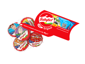 Τυράκια 5 μερίδες Mini Babybel Pixar (5×20 g)