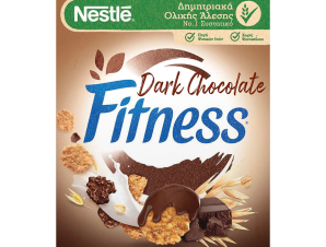 Δημητριακά Fitness με μαύρη σοκολάτα Nestle (375g)