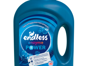 Υγρό Απορρυπαντικό Ρούχων Enzyme Power Endless (40μεζ/2L)