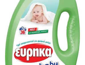 Υγρό Απορρυπαντικό Ρούχων Εύρηκα Baby (1,8 lt / 36 μεζ)