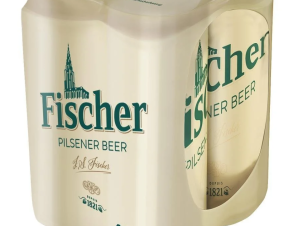 Μπύρα Pilsner Κουτί Fischer (4×500 ml)